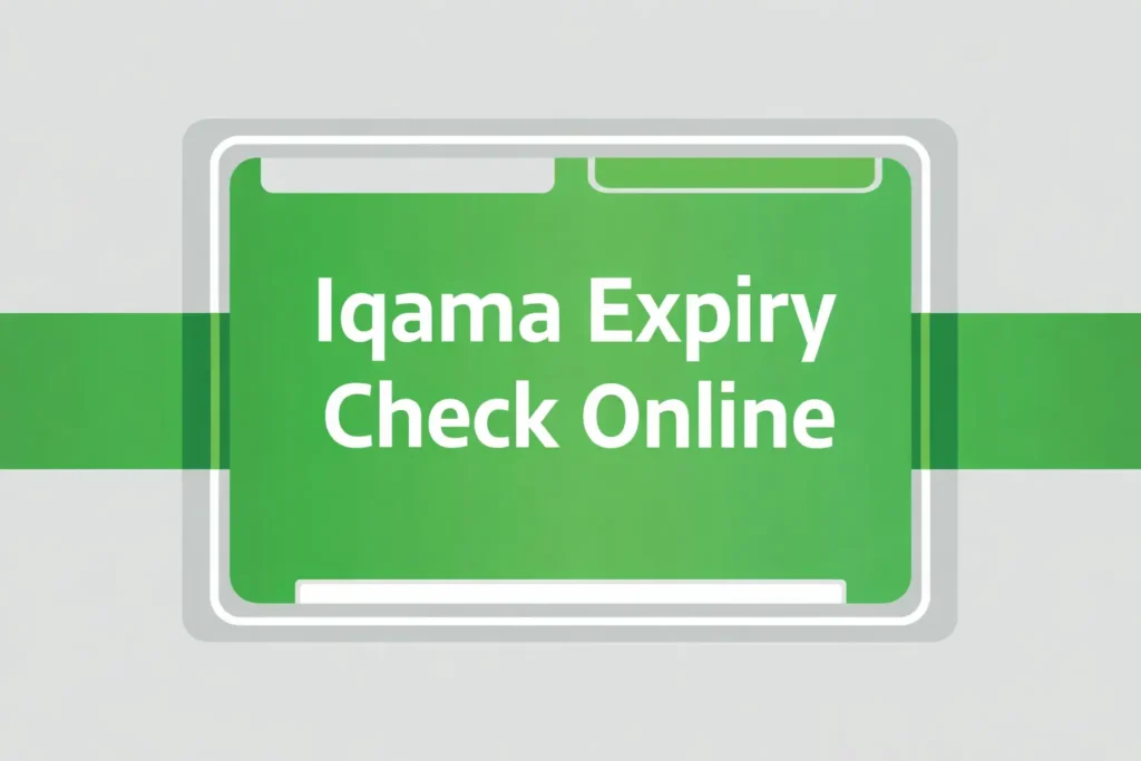 Iqama Expiry Check Online Without Absher Guide